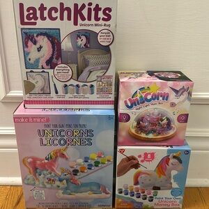 New! Unicorn themed crafts sets